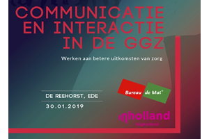 Communicatie en interactie in de GGZ