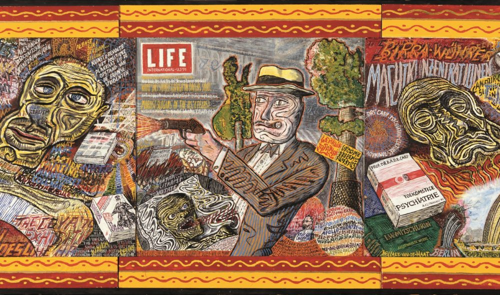 Overzichtstentoonstelling outsider-art-kunstenaar Willem van Genk in Amsterdam