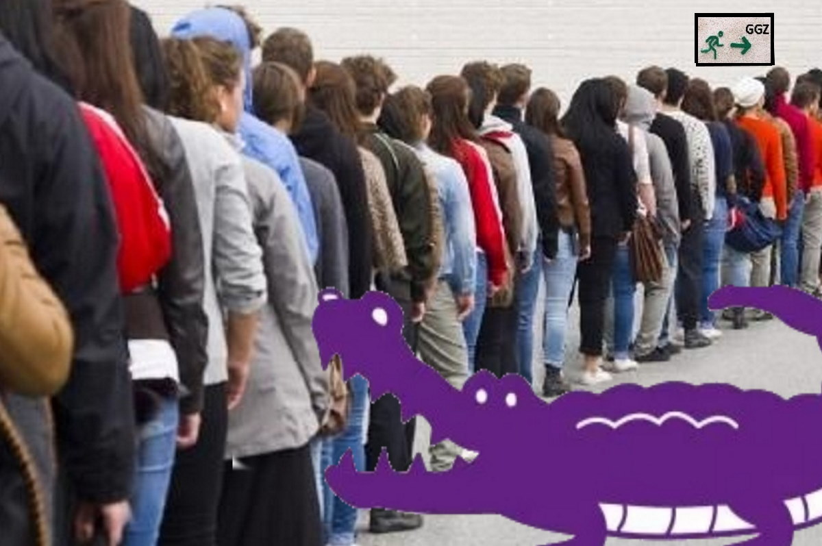 Soms is zelfs de wachtlijst onbereikbaar