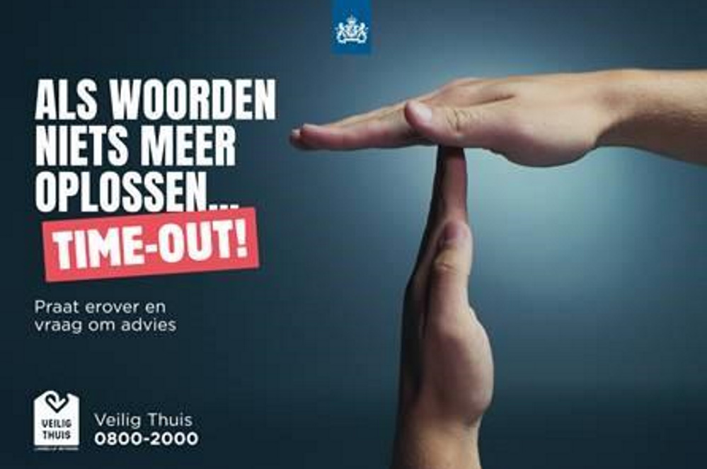 Huiselijk geweld tegen kinderen en jongeren: preventiecampagne 'Time-out' van start