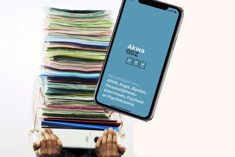 App van Akwa-GGZ geeft patiënt-specifiek advies op basis van kwaliteitsstandaarden