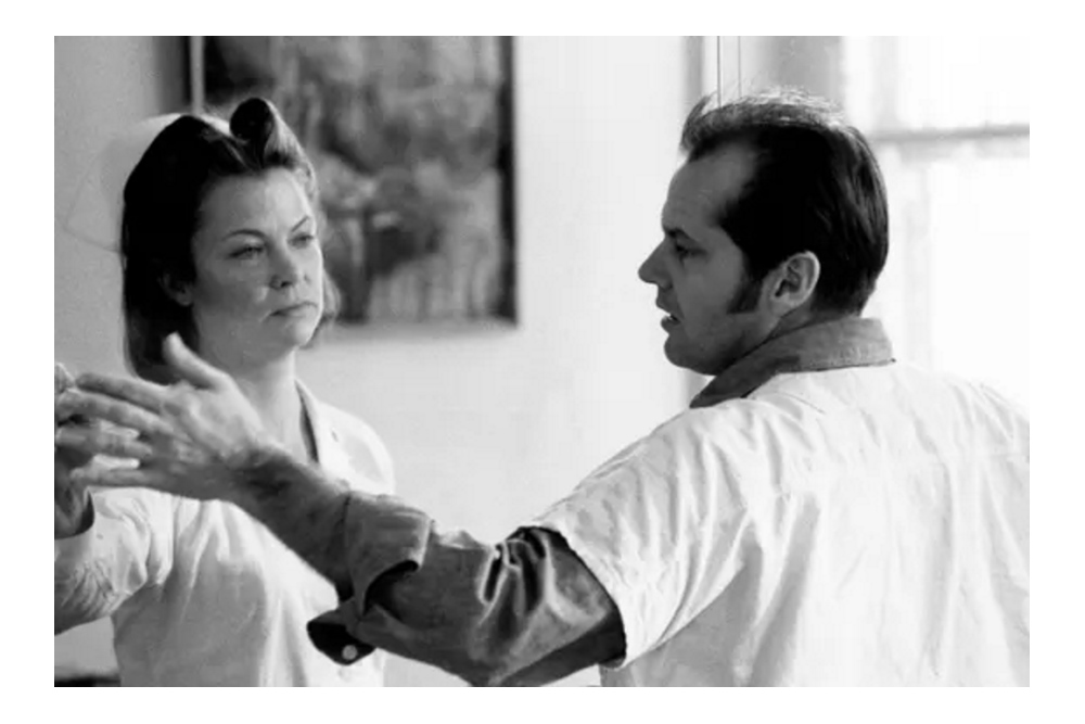 Nurse Ratched uit One Flew Over The Cuckoo’s Nest is niet meer