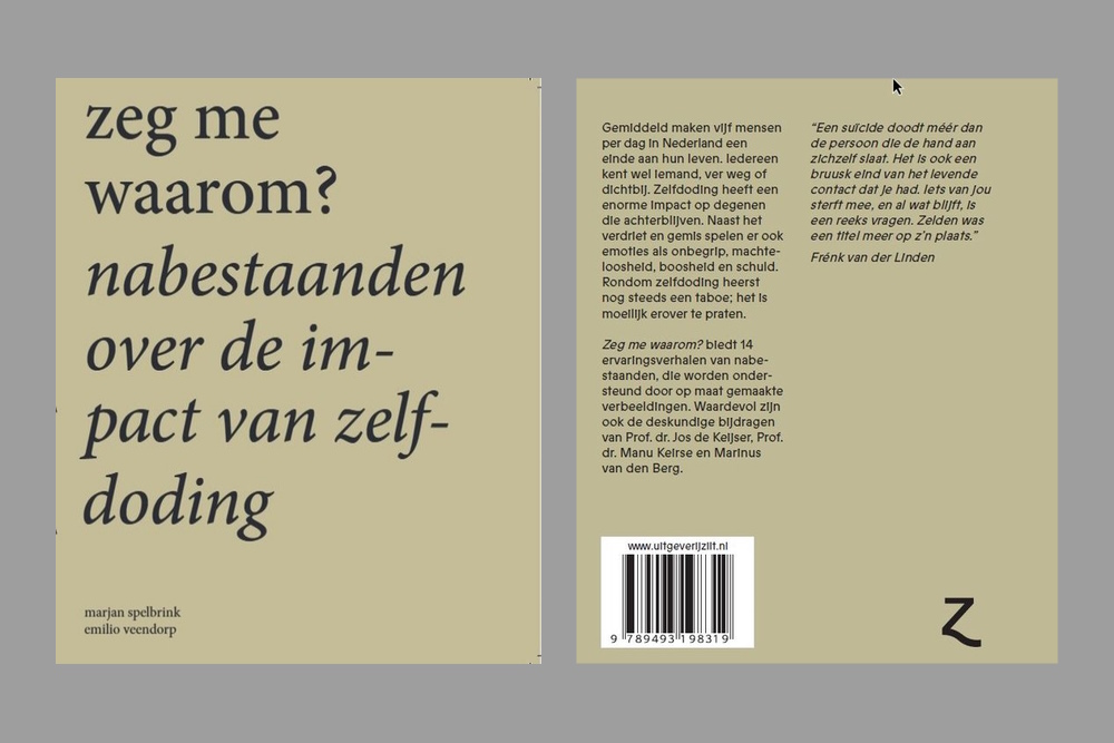 Zeg me waarom? Nabestaanden over de impact van zelfdoding