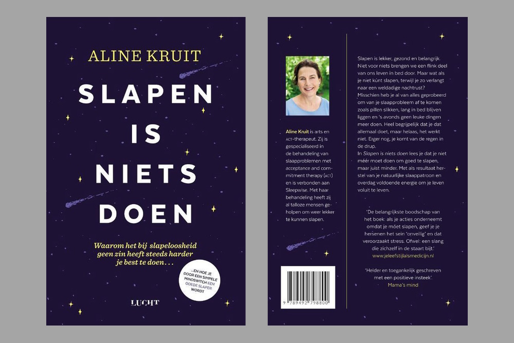 Slapen is niets doen