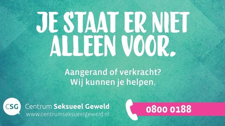 Subsidie voor Centrum Seksueel Geweld verdubbeld