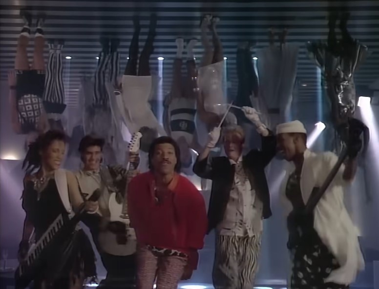 Dancing on the ceiling