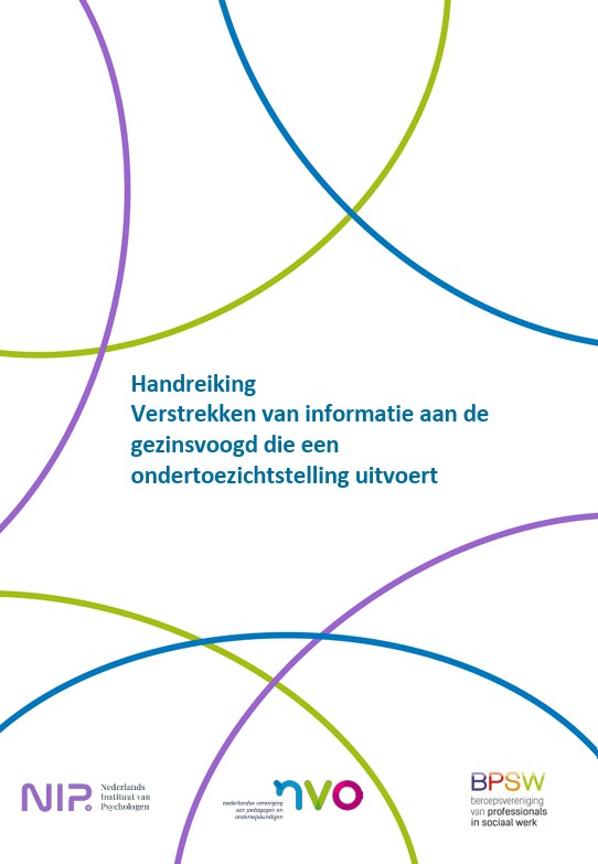 Handreiking informatieverstrekking aan gezinsvoogd